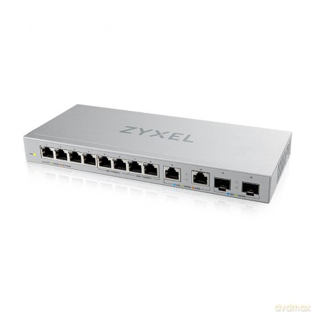 Przełącznik 12-Port Gigabit Unmanaged Switch with 8-Port 1G + 2-Port 2.5G + 2-Port SFP+ XGS1010-12-ZZ0102F