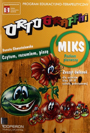 Ortograffiti MIKS Poziom pierwszy SP kl.4-5 ćwiczenia - Chwastniewska Danuta [KSIĄŻKA]