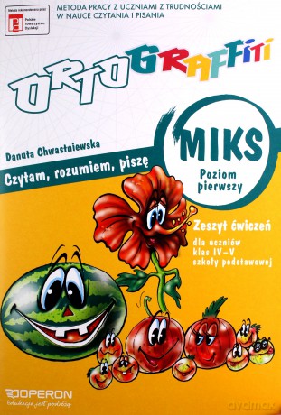 Ortograffiti MIKS Poziom pierwszy SP kl.4-5 ćwiczenia - Chwastniewska Danuta [KSIĄŻKA]