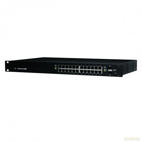 Przełącznik 24x1GbE 2xSFP PoE ES-24-500W