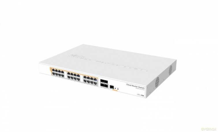 Przełącznik 24xGbE 4xSFP+ CRS328-24P-4S+RM