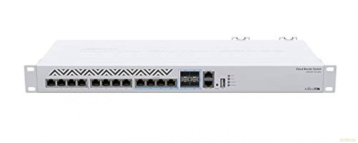 Przełącznik 8x10GbE 4xCOMB CRS312-4C+8XG-RM