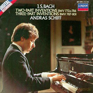 Schiff: Bach:Inventionen, 2+3-Stimmig [CD]