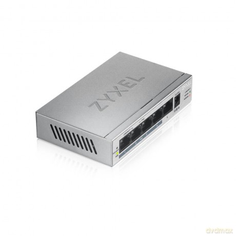 Przełącznik GS1005-HP 5 Port Gigabit PoE+ unmanaged desktop 60W