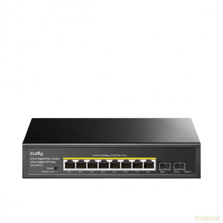 Przełącznik GS1008PS2 Switch 8xGE PoE+ 120W 2xSFP