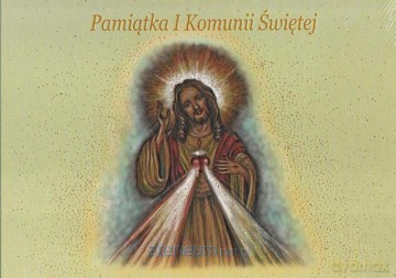 Pamiątka I Komunii Św. (Jezus) [KSIĄŻKA]
