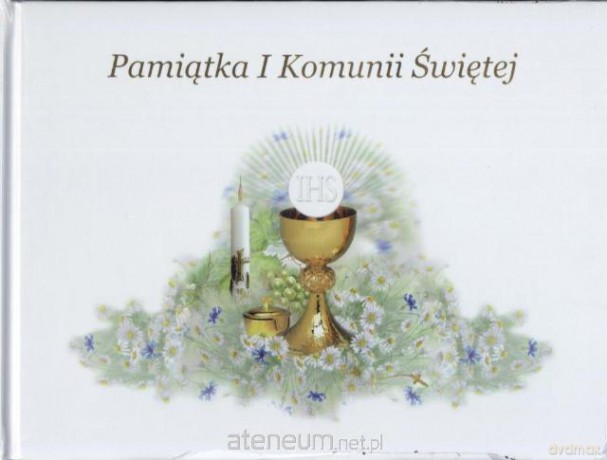 Pamiątka I Komunii Św. (kielich - mała) [KSIĄŻKA]