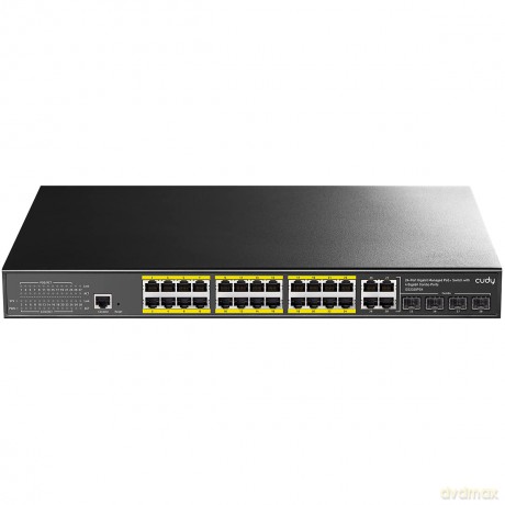 Przełącznik GS2028PS4-300W 24GE PoE+ 300W 4SFP