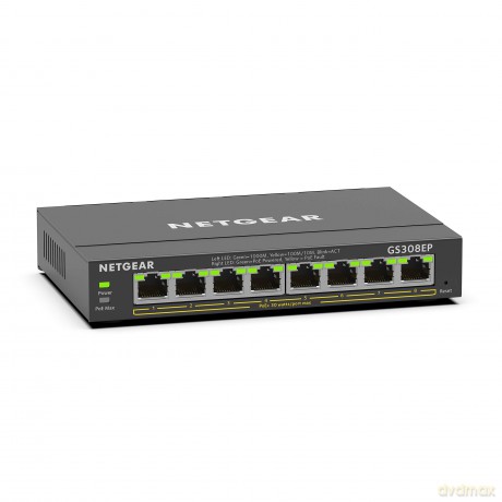 Przełącznik GS308EP 8xGE PoE+