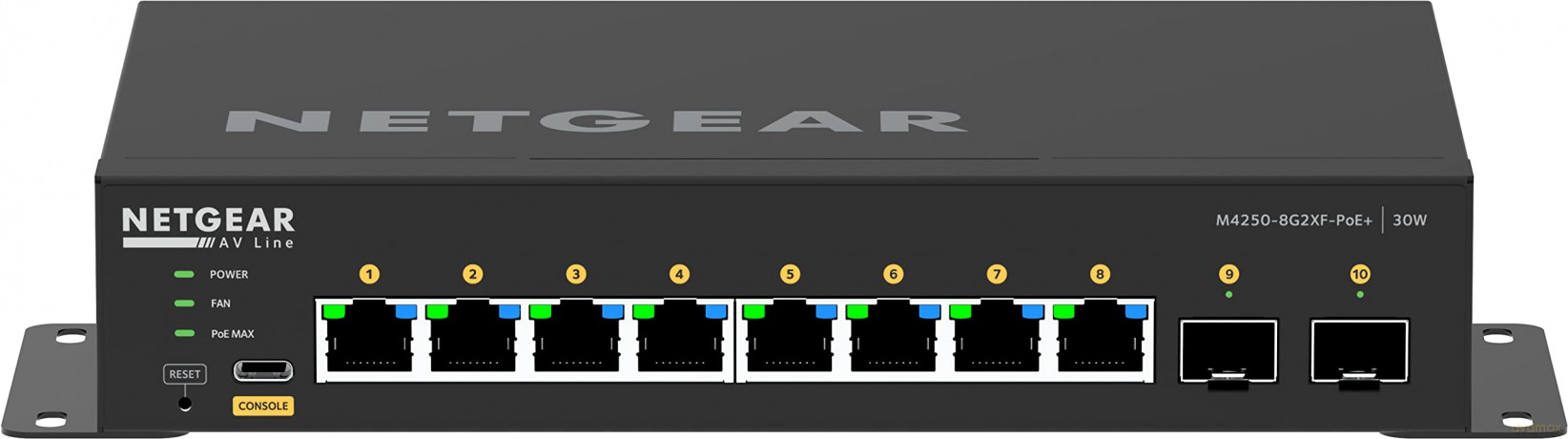 Przełącznik GSM4210PX Switch 10xPoE+ 2xSFP+
