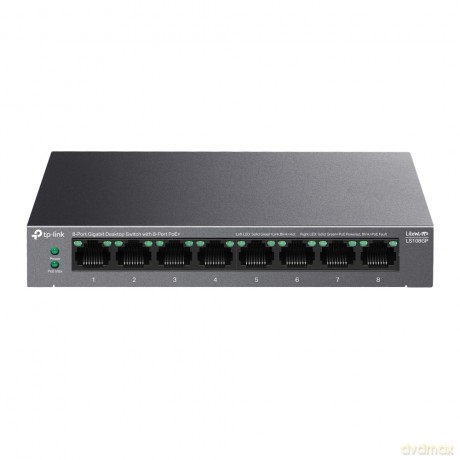 Przełącznik LS108GP 8xGE PoE+