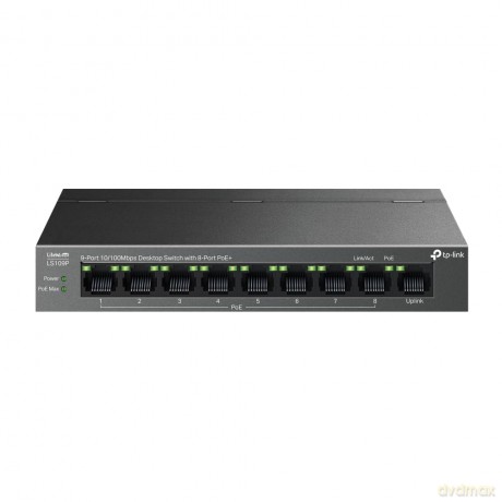 Przełącznik LS109P 9xGE PoE+