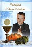 Pamiątka I Komunii św.- niebieska [KSIĄŻKA]