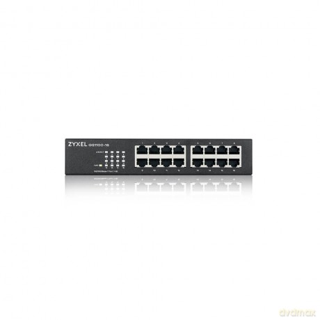 Przełącznik niezarządzalny GS1100-16-EU0103F 16x Gigabit Unmanaged Switch GS1100-16-EU0103F