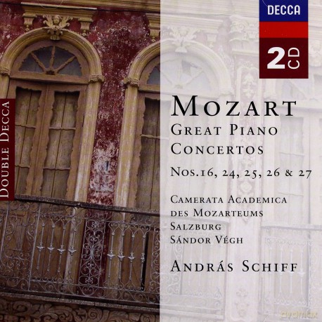 Schiff: Mozart Piano Ctos [2CD]