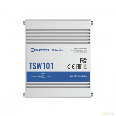 Przełącznik przemysłowy TSW101 5xGbE 4xPoE+
