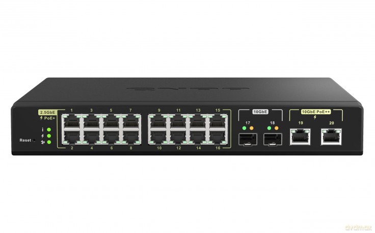 Przełącznik QSW-M2116P-2T2S 16port PoE 2.5GbE RJ45
