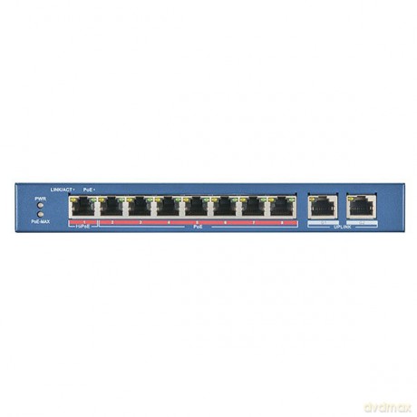 Przełącznik switch 8 portów PoE DS-3E0310HP-E