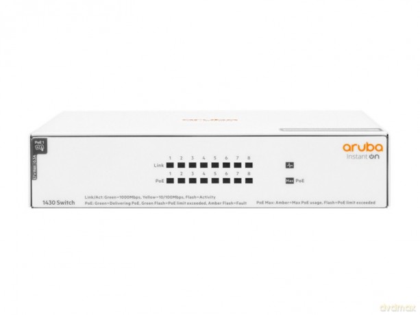 Przełącznik Switch ARUBA Instant On 1430 8x1GbE PoE R8R46A