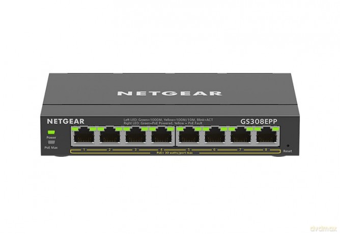 Przełącznik Switch GS308EPP 8xGE PoE+