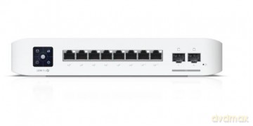Przełącznik UniFi 8 PoE USW-PRO-8-POE, 6 portów 1 GbE PoE+, 2 porty 1 GbE PoE++, 2 porty 10G SFP+, 120W