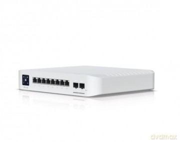 Przełącznik UniFi 8 PoE USW-PRO-8-POE, 6 portów 1 GbE PoE+, 2 porty 1 GbE PoE++, 2 porty 10G SFP+, 120W