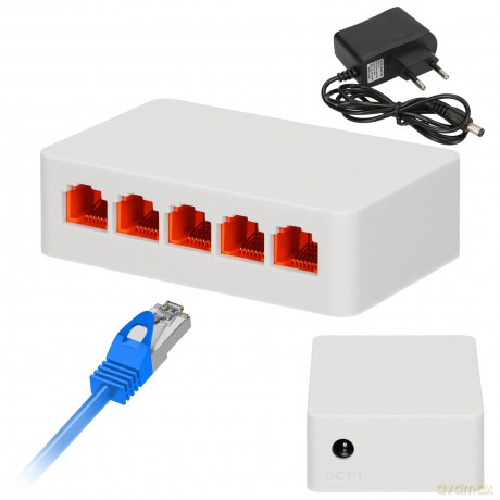 Przełącznik Uranos 5x10/100 Mb/s Fast Ethernet Desktop