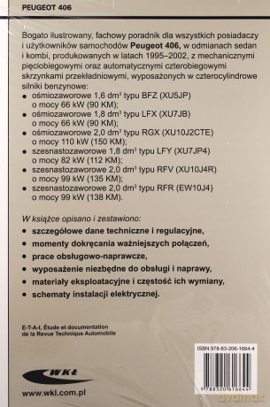 Peugeot 406 [KSIĄŻKA]