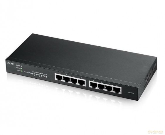 Przełącznik zarządzalny GS1915-8 8port GbE Smart mode Switch NebulaFlex Cloud