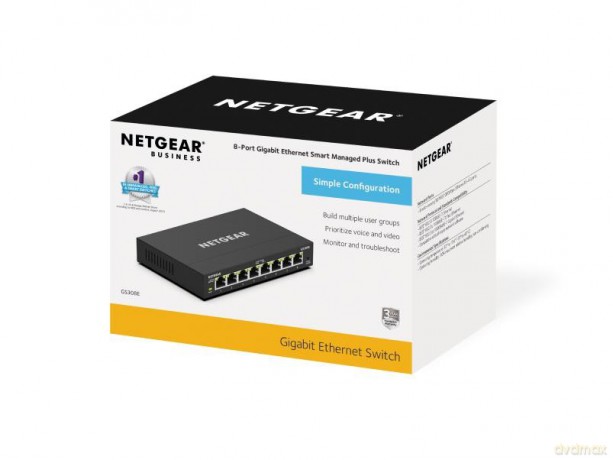 Przełącznik zarządzalny GS308E Switch 8xGE
