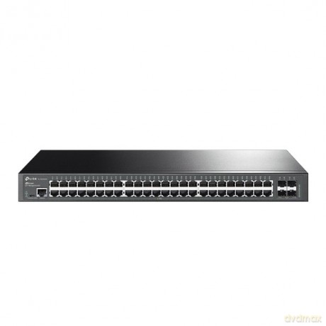 Przełącznik zarządzalny L2+ JetStream, 48 portów gigabitowych, 4 sloty SFP+ 10GE SG3452X