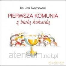 Pierwsza komunia z białą kokardą Twardowski [KSIĄŻKA]