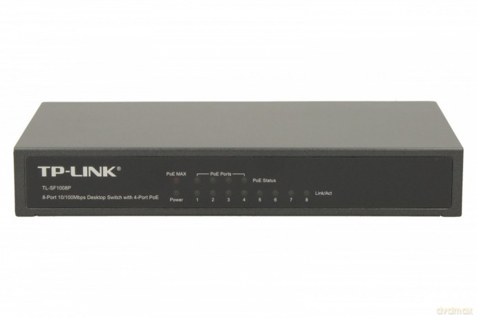 SF1008P switch 8x10/100 PoE Desktop