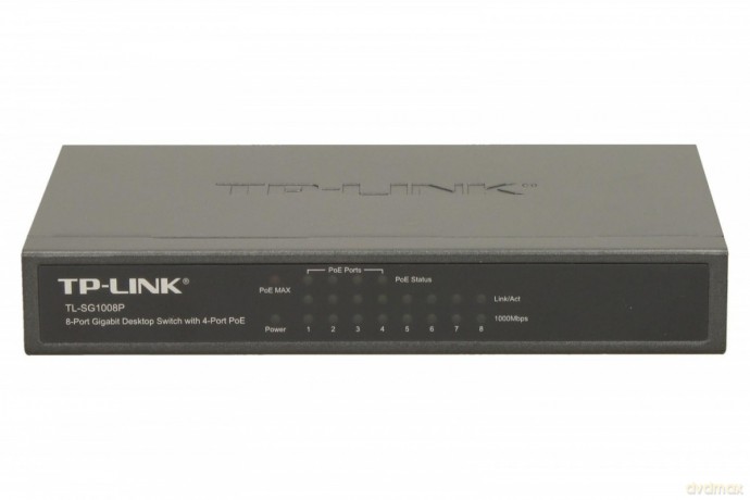 SG1008P switch 8x1GB PoE