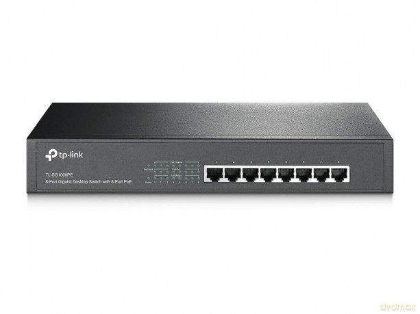 SG1008PE switch 8x1GB PoE+