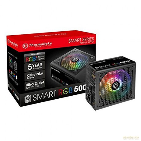 Smart 500W RGB (80+ 230V EU, 2xPEG, 120mm, Single Rail)