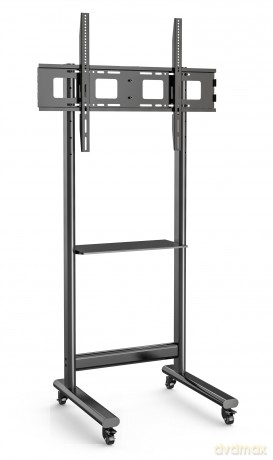 Stojak mobilny 50-90 cali 70kg z półką AV