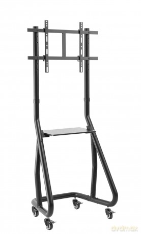 Stojak Mobilny LCD/LED 37-80, 80kg, z półką