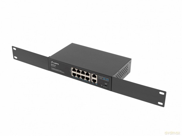 Swich 8X100MB POE+/2X 1GB rack RSFE-8P-2GE-120