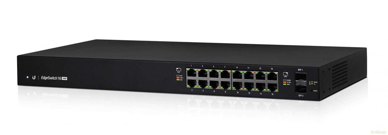 Switch 16x1GbE POE+ ES-16-150W