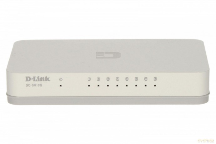 switch 8-port 8xGbE