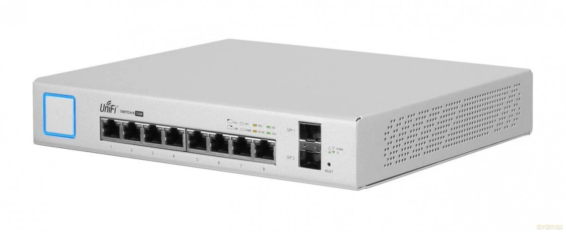 Switch 8x1GbE PoE US-8-150W
