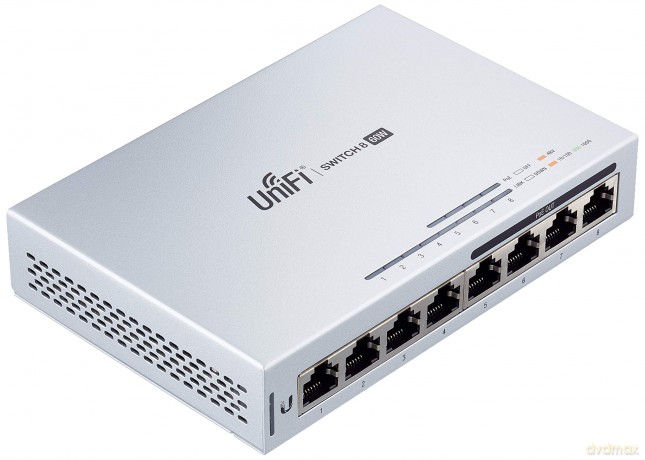 Switch 8x1GbE PoE US-8-60W