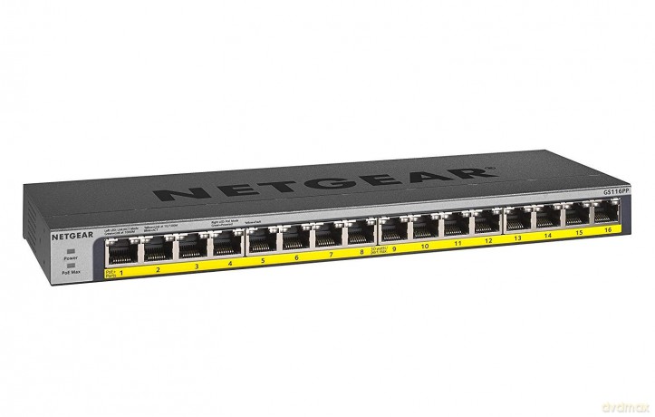 Switch GS116PP Przełącznik niezarządzalny 16xGE PoE+
