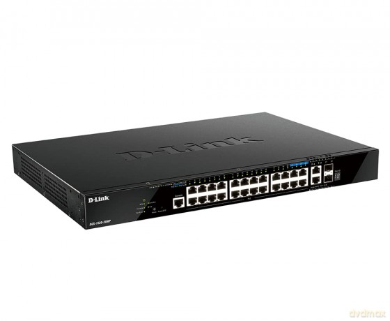 Switch Smart DGS-1520-28MP 20xGE PoE 2x2.5GE 2x10GE 2xSFP