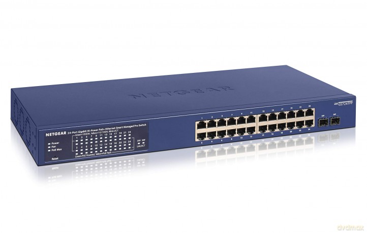 Switch Smart GS724TPP 24xGE PoE+ 2xSFP