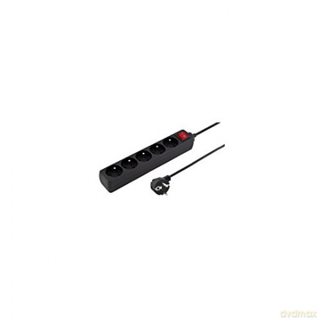 Titanum Listwa Zasilająca TL139 - 5 gniazd, Kabel 3m, Zabezpieczenie, Uziemienie, Włącznik, Zabezpie