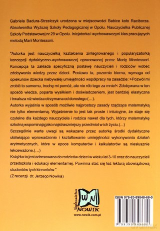 Pomóż mi policzyć samemu - Montessori WZ [KSIĄŻKA]