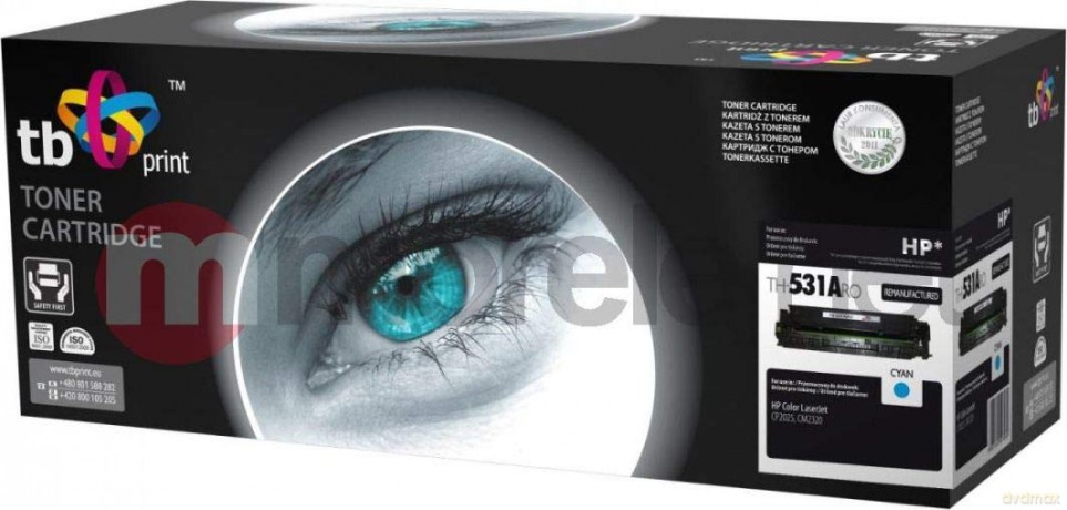 Toner do HP CP 2025 TH-531ARO CY ref.