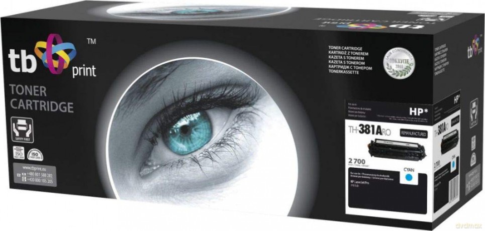 Toner do HP LJ PRO M476 TH-381ARO CY ref.